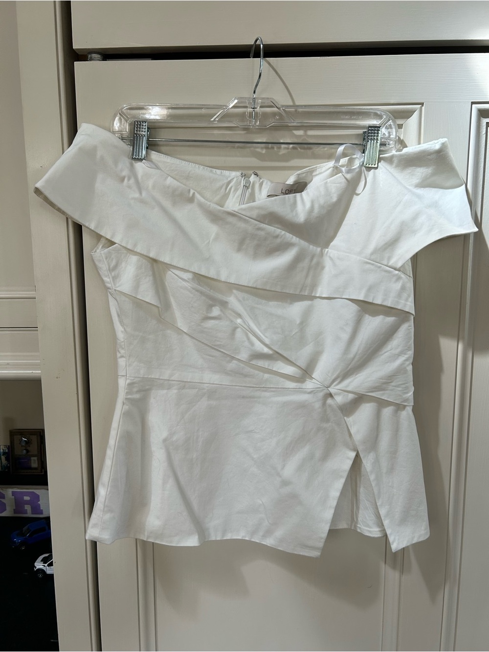 Off-Shoulder White Women's Skirt - LOFT